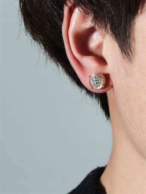 orecchini maschili versace|Orecchini e ear cuff Versace da uomo .